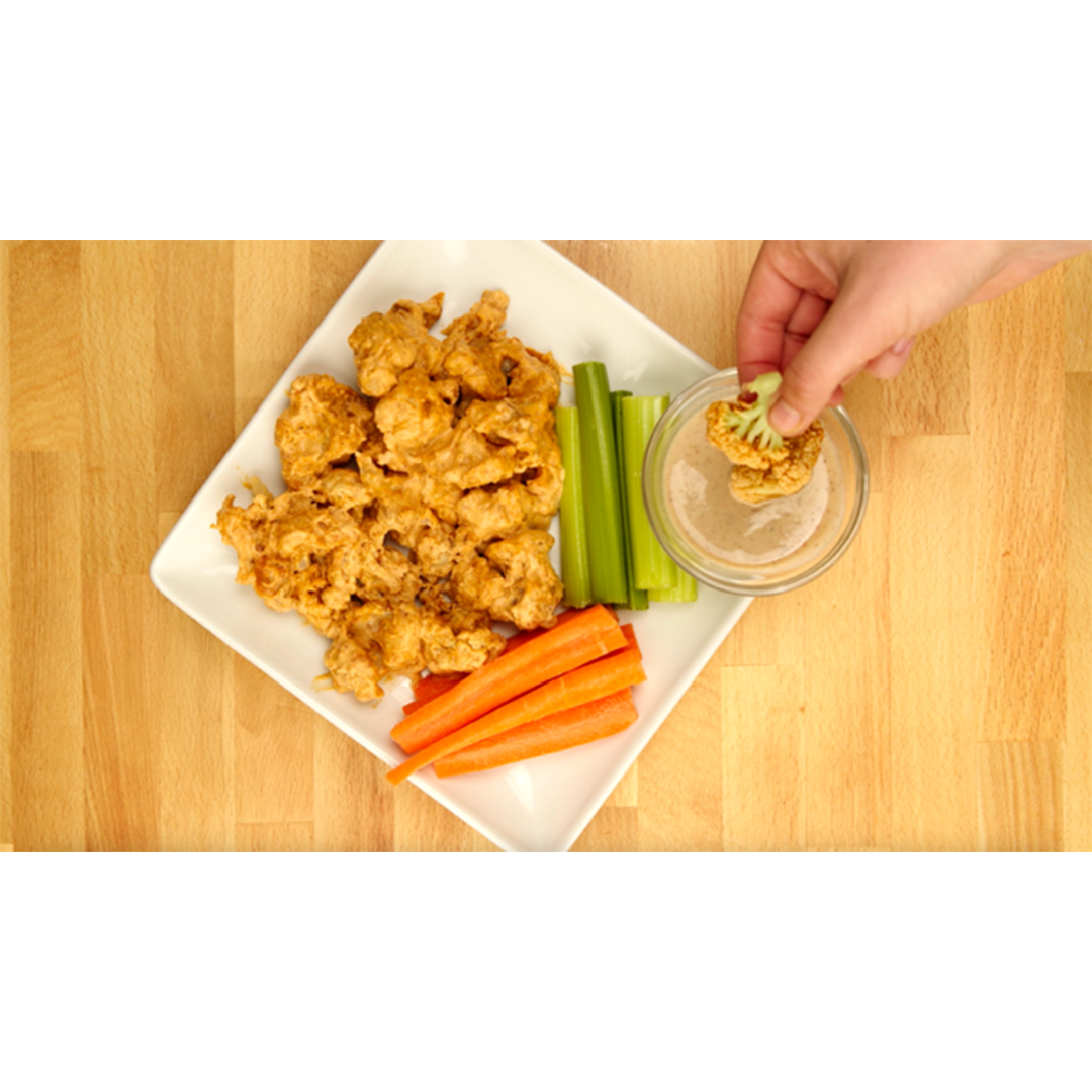 Cauliflower Buffalo Bites