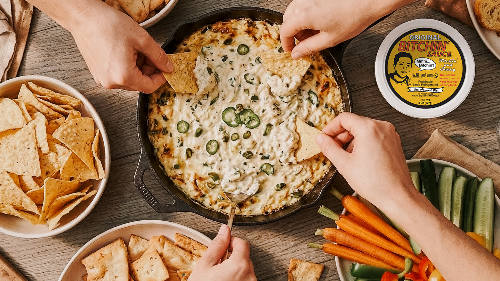 Jalapeno Artichoke Dip to Wow Your Party Guests (with a Creamy Dairy Free Twist)