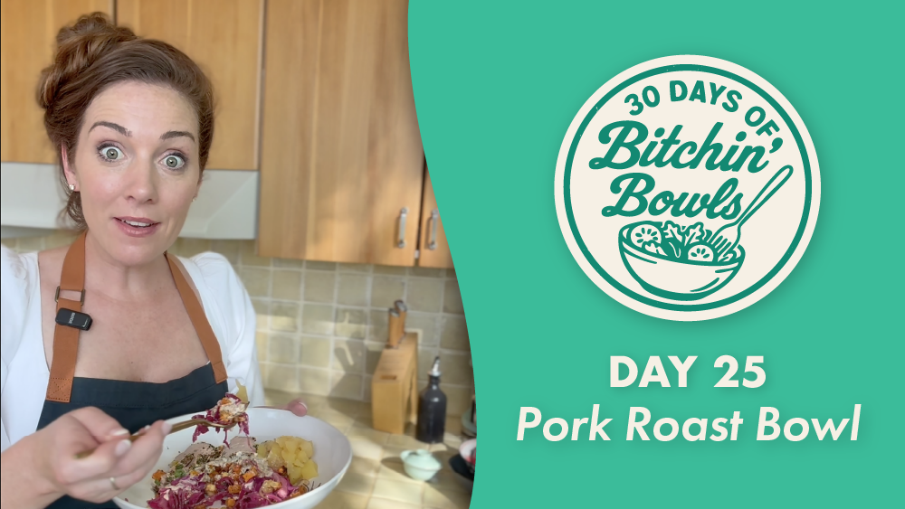 Pork Roast Night Bowl