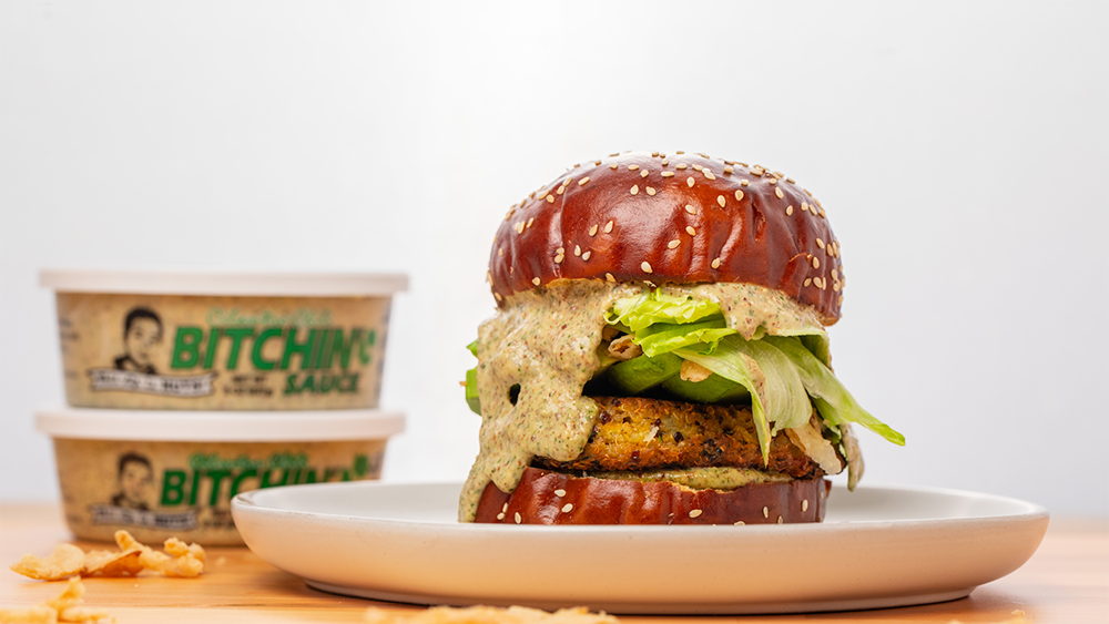 Bitchin’ Sauce: A Tasty Vegan Sauce for Veggie Burgers