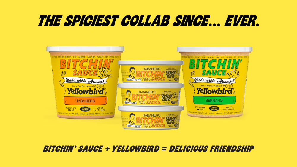 Yellow bird and bitchin sauce costco collab