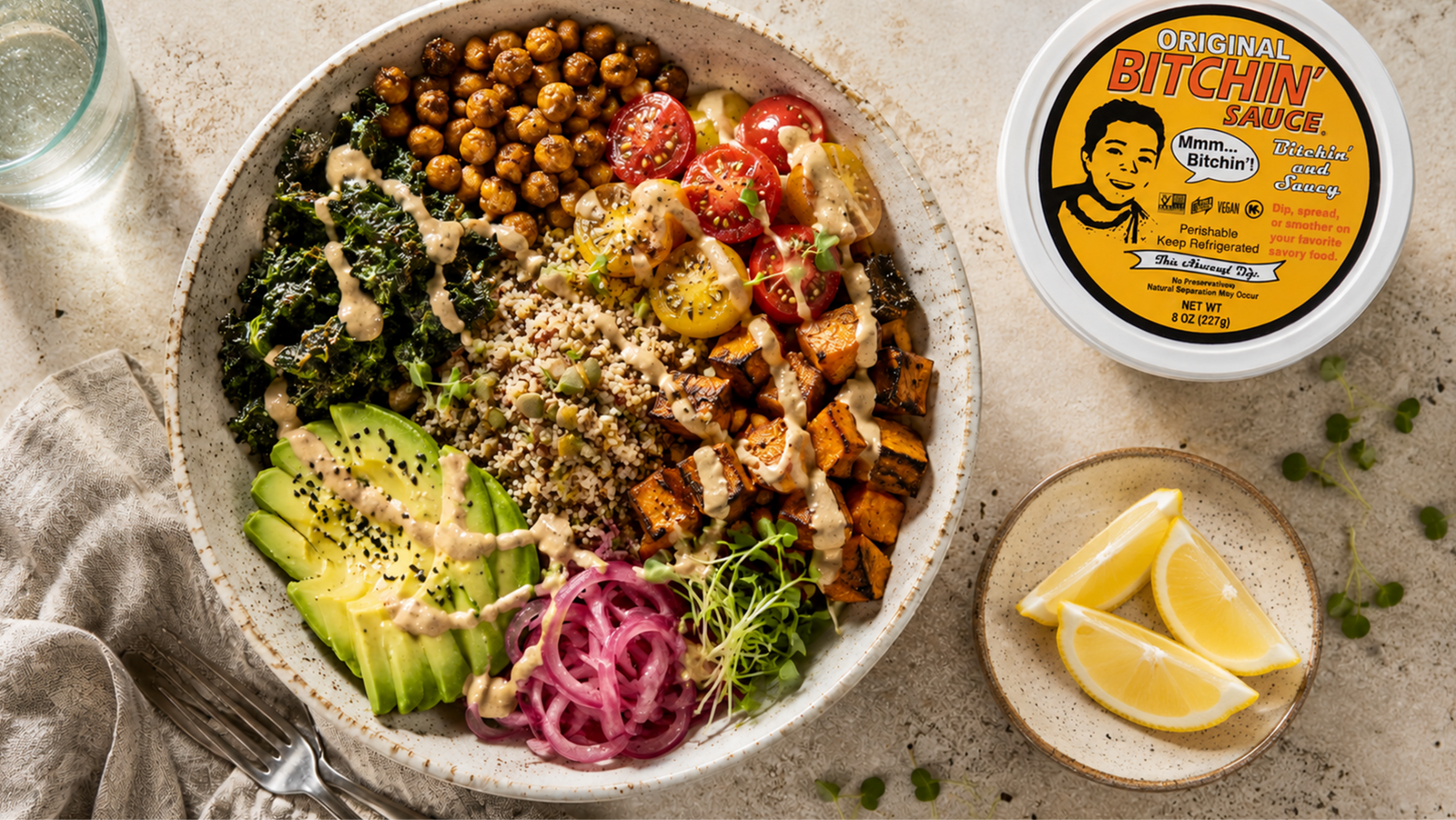 The Best Vegan Dips Always Include Bitchin' Sauce