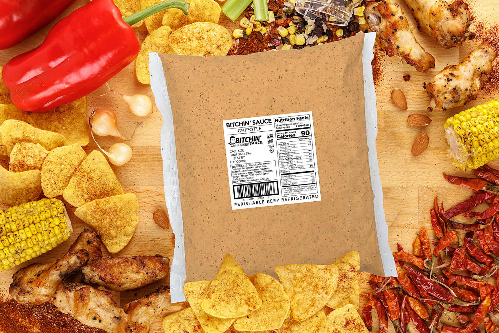 Big Bitchin chipotle bag