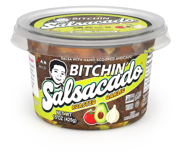 Bitchin' Salsacado® Roasted Garlic -15oz