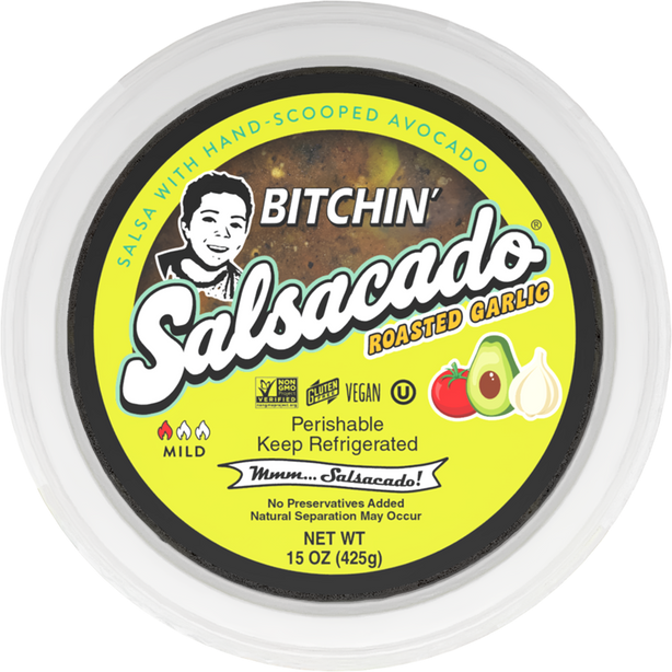 Bitchin' Salsacado® Roasted Garlic -15oz