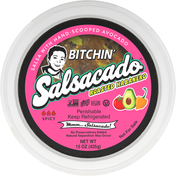Bitchin' Salsacado® Roasted Habanero - 15oz