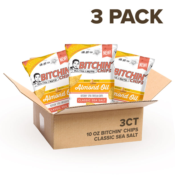 Bitchin' Chips Classic Sea Salt 3-Pack