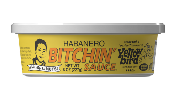 Bitchin’ Sauce Habanero made with Yellowbird