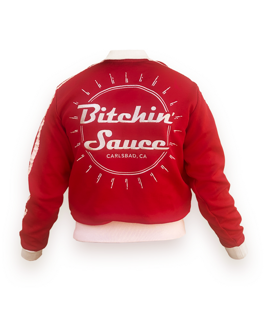 4. Adult Red Track Suit Jacket - L