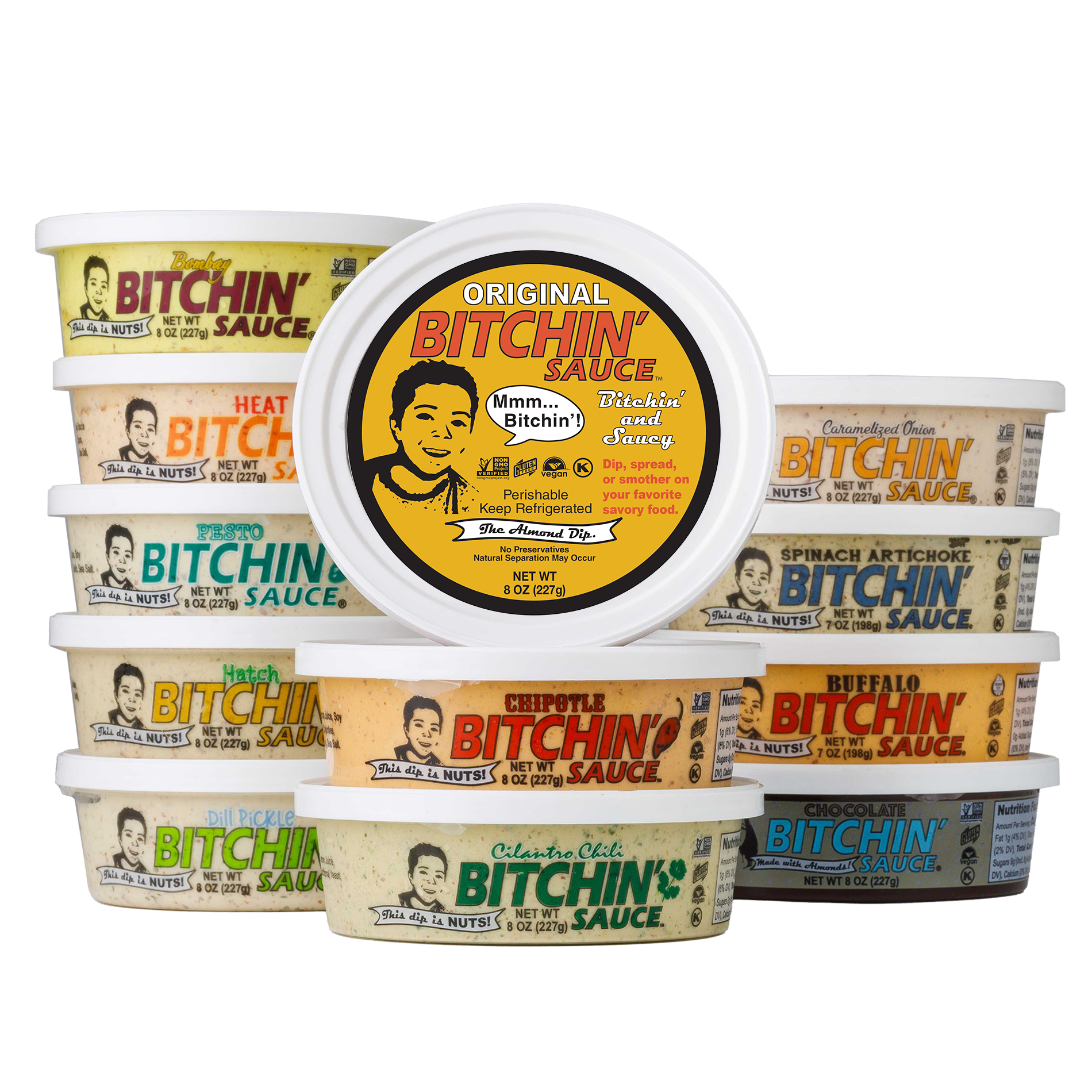 product bundle with 12 top flavors