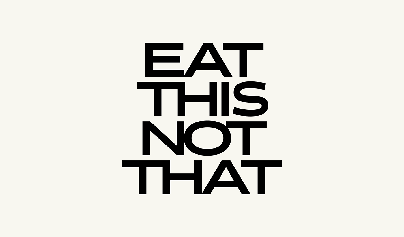Eat this not that logo
