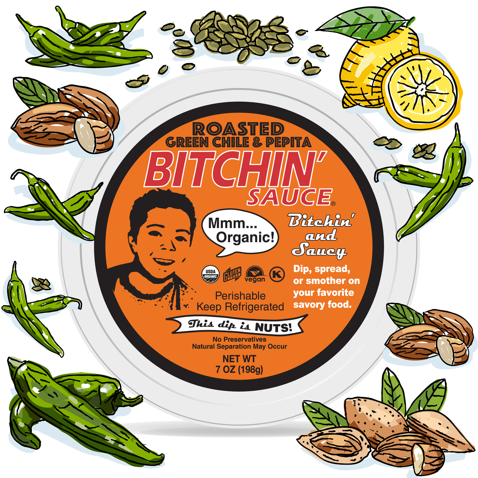 Roasted Green Chile and Pepita