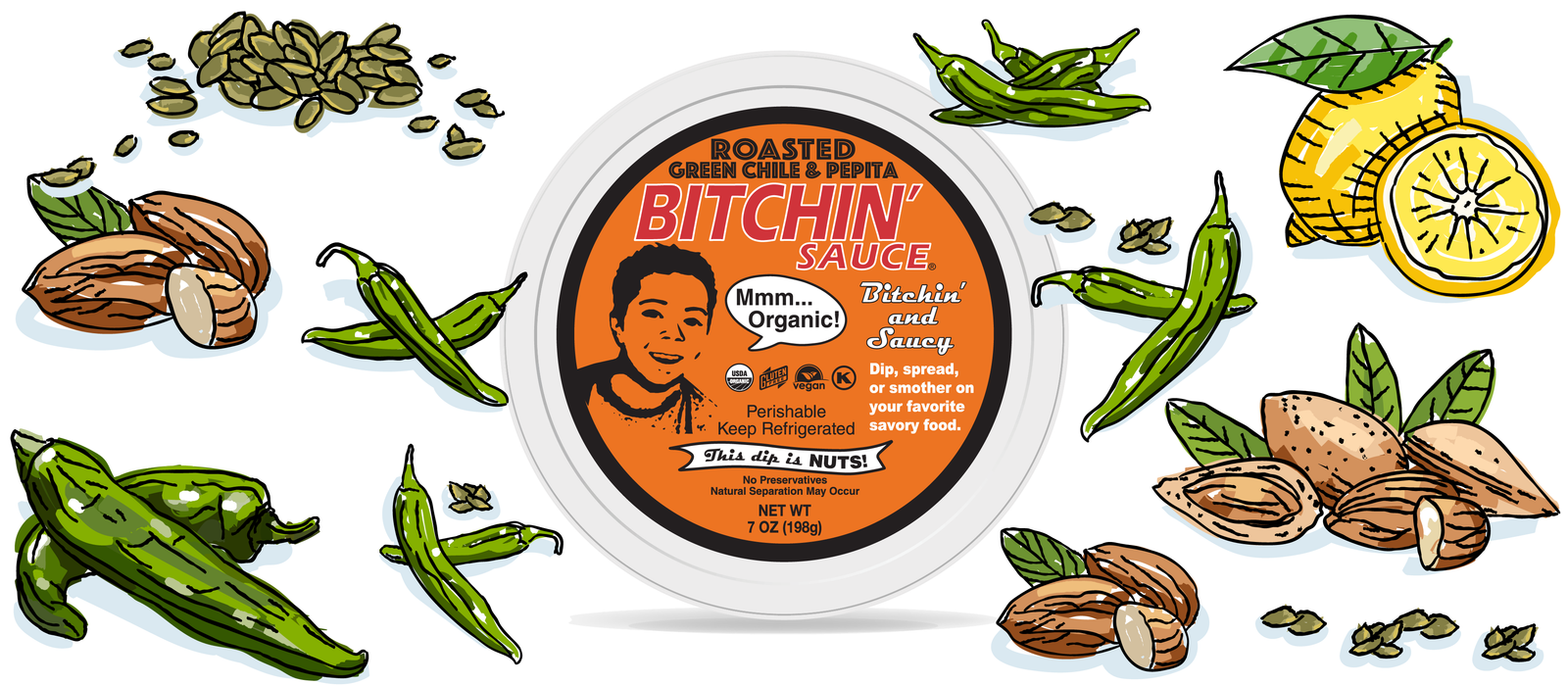 Roasted Green Chile and Pepita