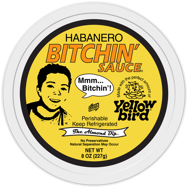 Bitchin’ Sauce Habanero made with Yellowbird