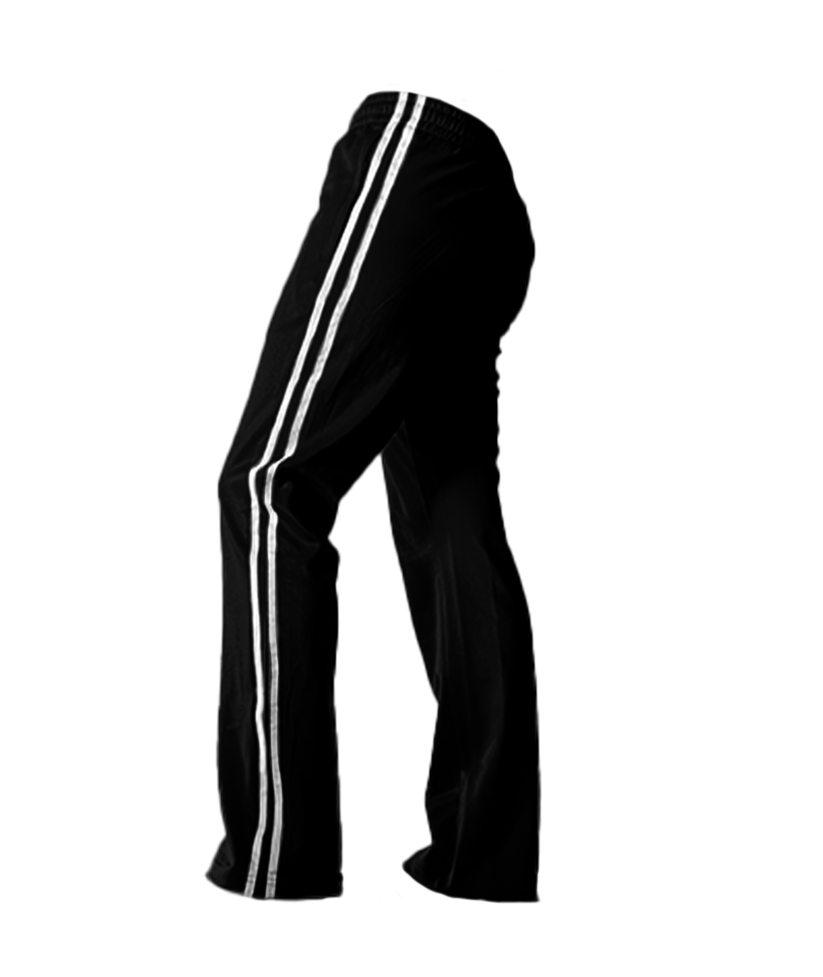 1. Adult Black Track Suit Pant - XS