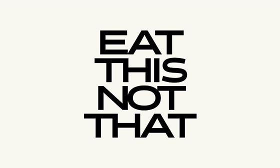 eat this not that logo