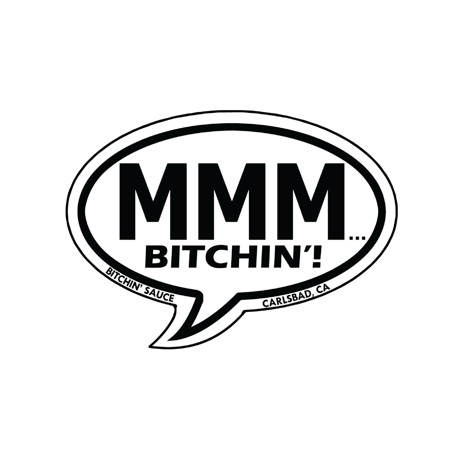 mmm bitchin sticker