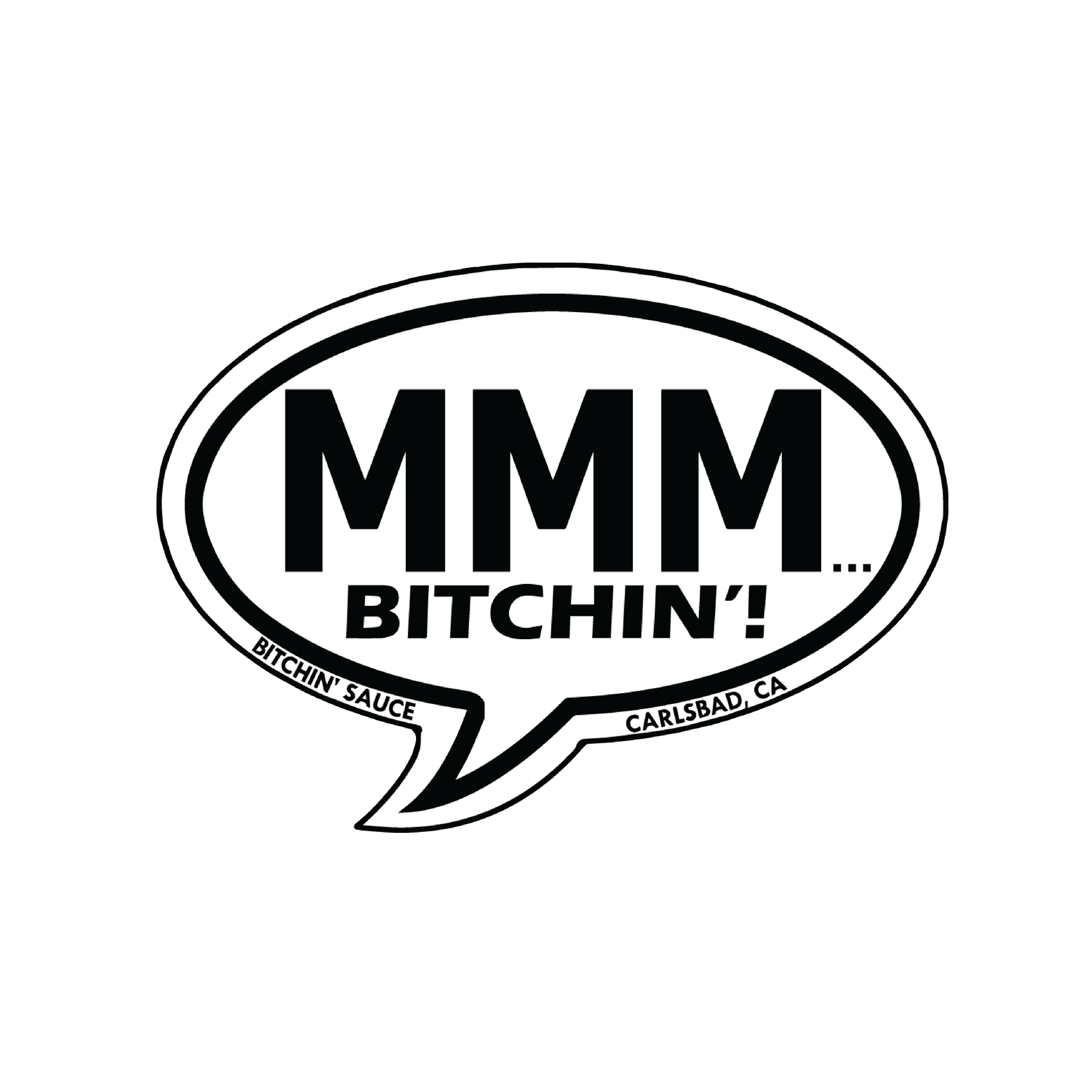 mmm bitchin sticker