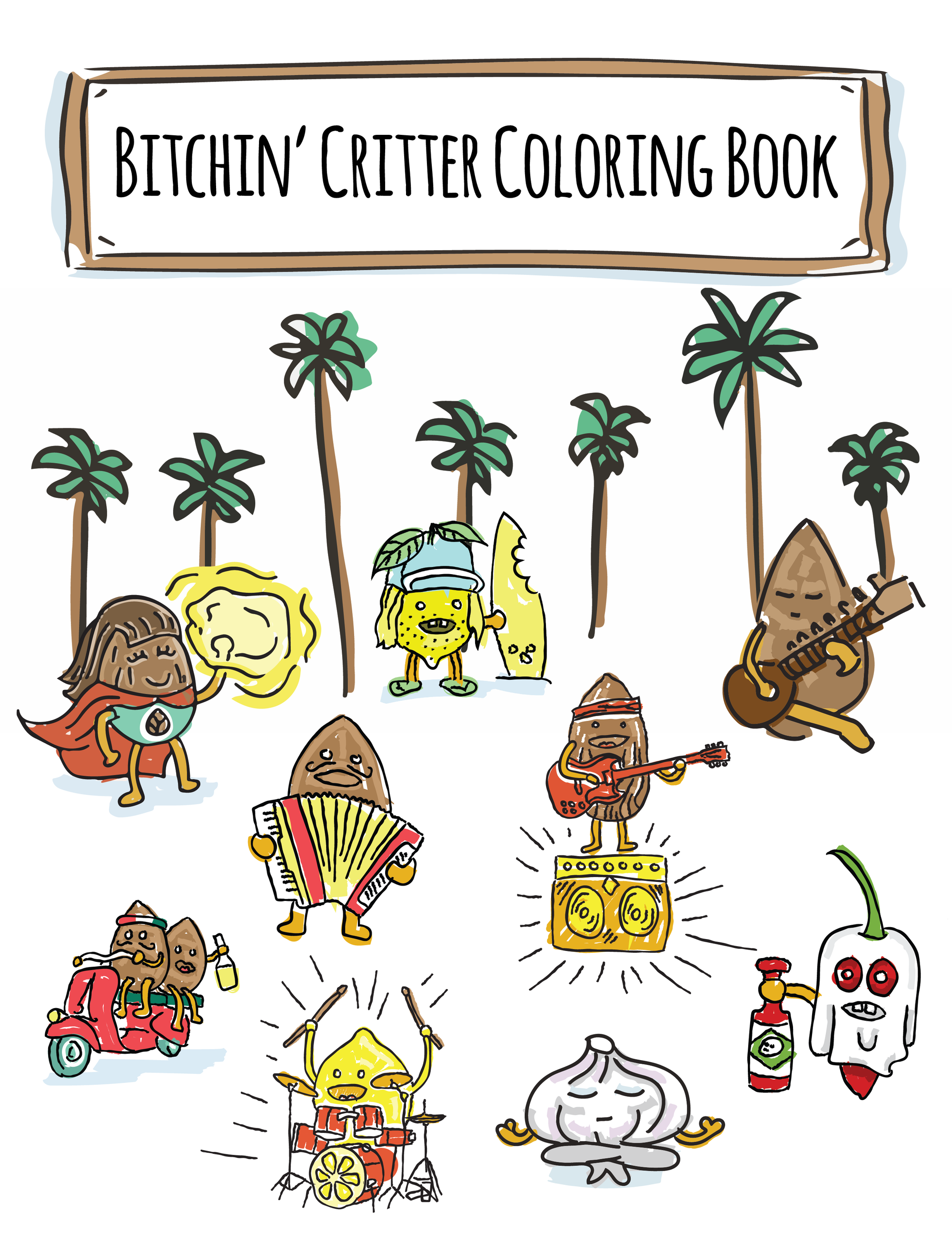 bitchin coloring book