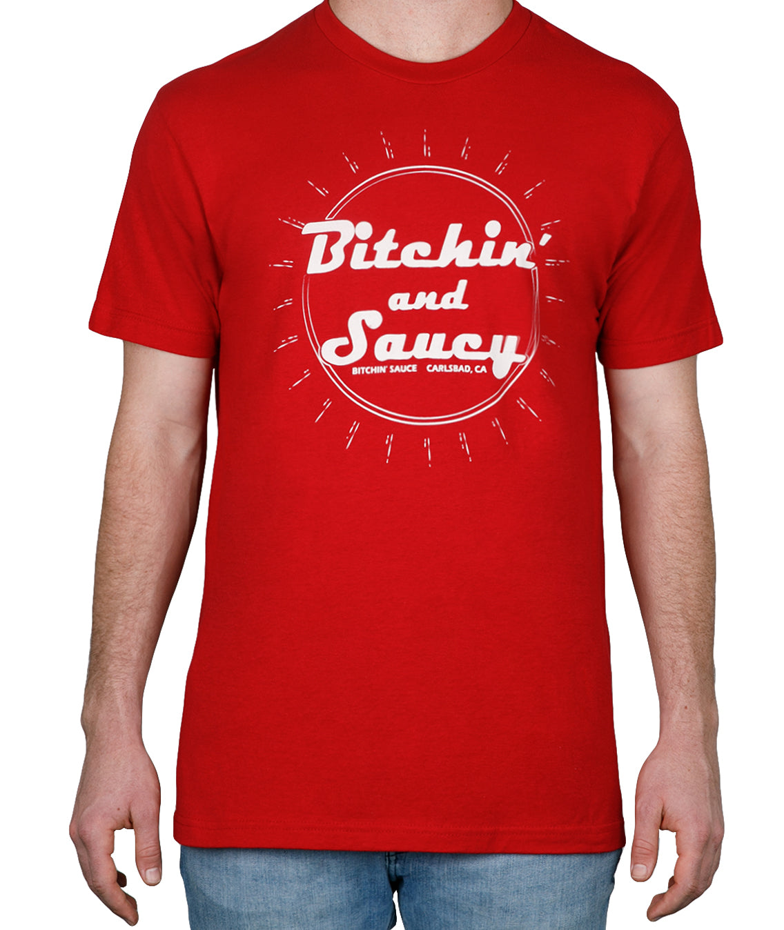 Red Bitchin T Shirt Front